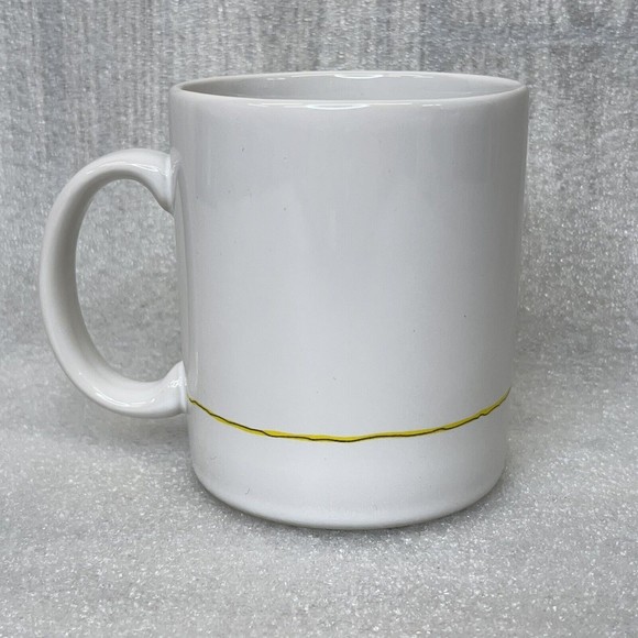 1987 Shoebox Greetings "You're A Great Guy... Toilet Seat Down" Coffee Tea Mug - Picture 3 of 7